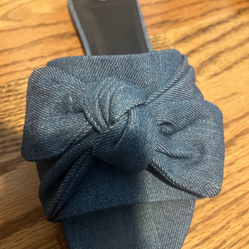 Tory Burch Blue Knot Sandals - Picture 2 of 4